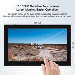 Fookoo 2 Magnetic Solar Wireless Backup Camera System (DCMX1002)