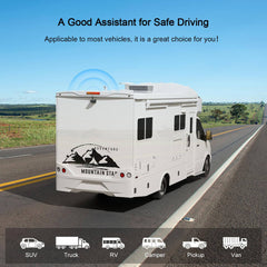 Fookoo 2 Magnetic Solar Wireless Backup Camera System (DCMX1002)