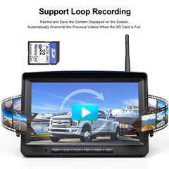 FOOKOO 1080P 9-Inch Wireless Backup Camera System (DW902)