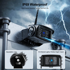FOOKOO 1080P 9-Inch Wireless Backup Camera System (DW902)